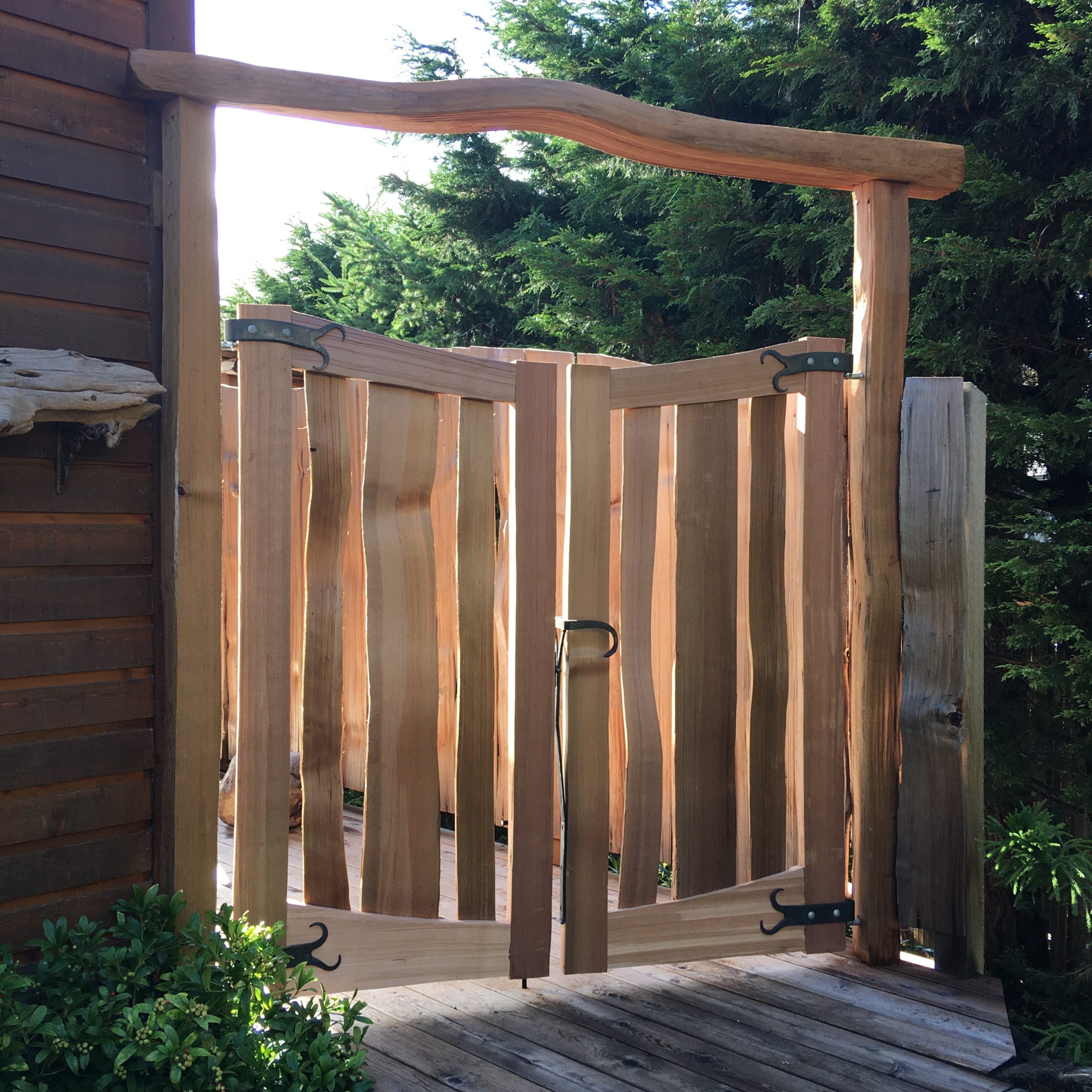 Deck Gates Thuja Wood Art Reclaimed Cedar Furniture Wood Art
