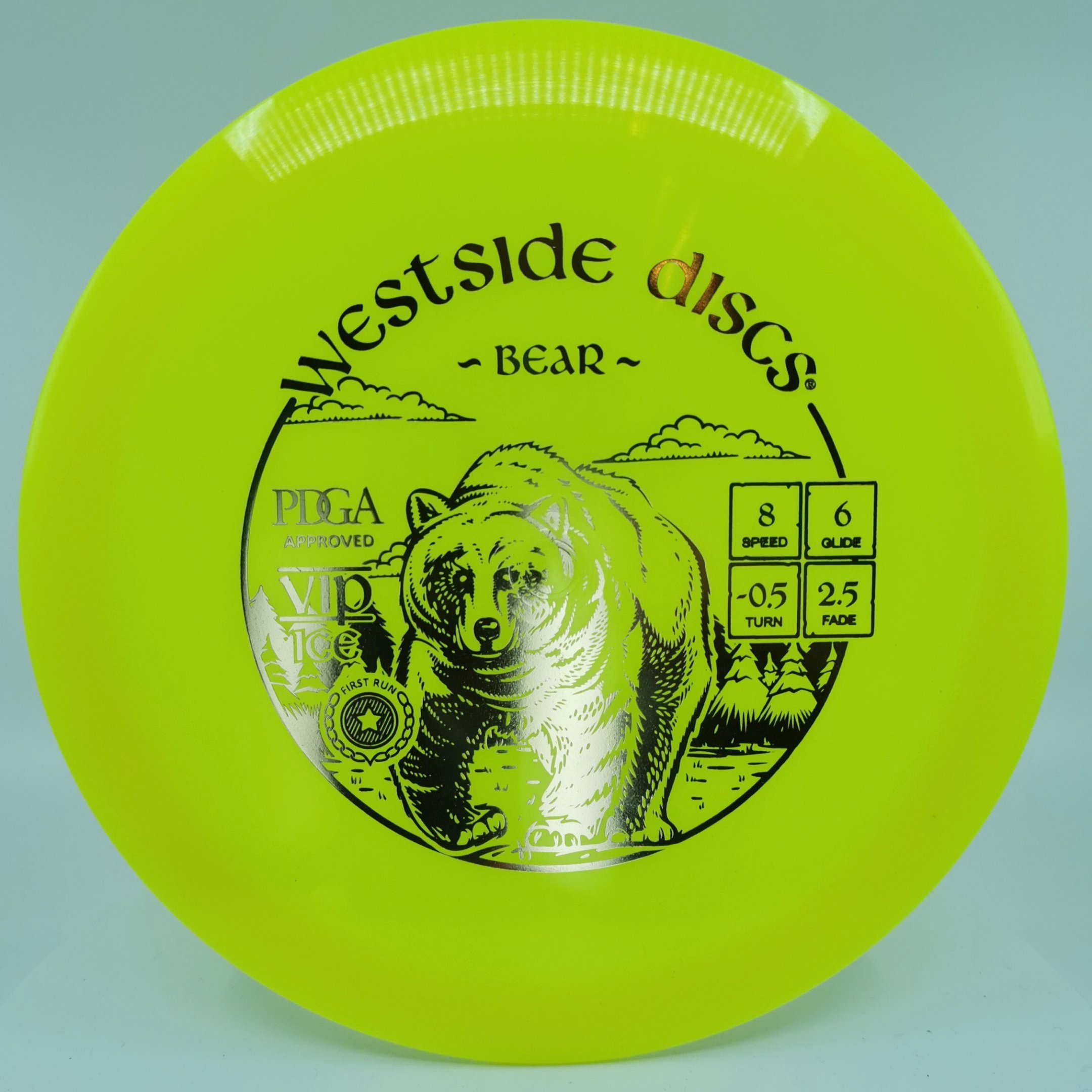 Bear VIP Ice First Run Thule discgolf