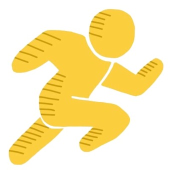 車椅子で女の子と歩く男走り抜ける女の子アスリート - 横断するのベクターアート素材や画像を多数ご用意 - Istock 走り抜けるイラスト／無料イラストなら「イラストAc」