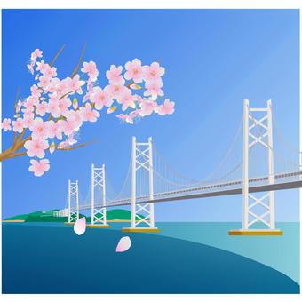 明石海峡大橋とマクロスの大きさを比べた図がこちら! | 話題の画像プラス 明石海峡大橋イラスト／無料イラストなら「イラストAc」