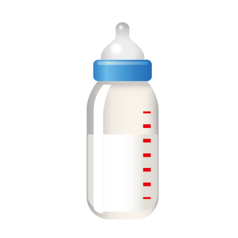 無料イラスト 哺乳瓶 哺乳瓶イラスト／無料イラストなら「イラストAc」