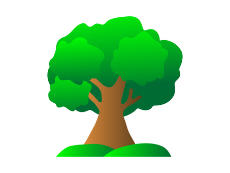 まとめ】木のフリーイラスト素材｜イラストイメージ 大きな木イラスト／無料イラストなら「イラストAc」