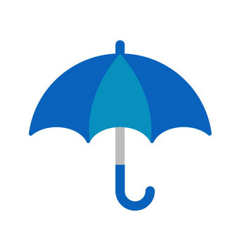 雨天（雨の天気）マークのイラスト | 無料フリーイラスト素材集【Frame Illust】 傘マークイラスト／無料イラストなら「イラストAc」