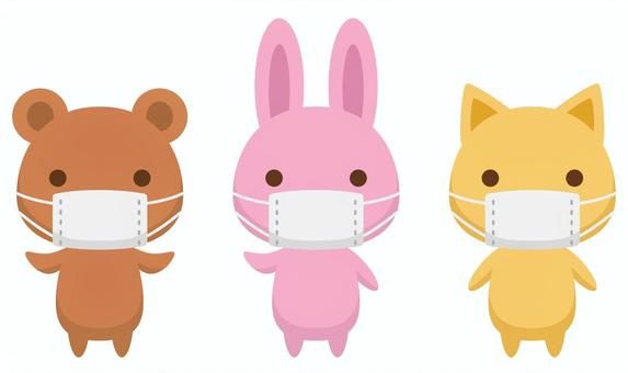 マスクのイラスト | 無料フリーイラスト素材集【Frame Illust】 マスク姿イラスト／無料イラストなら「イラストAc」