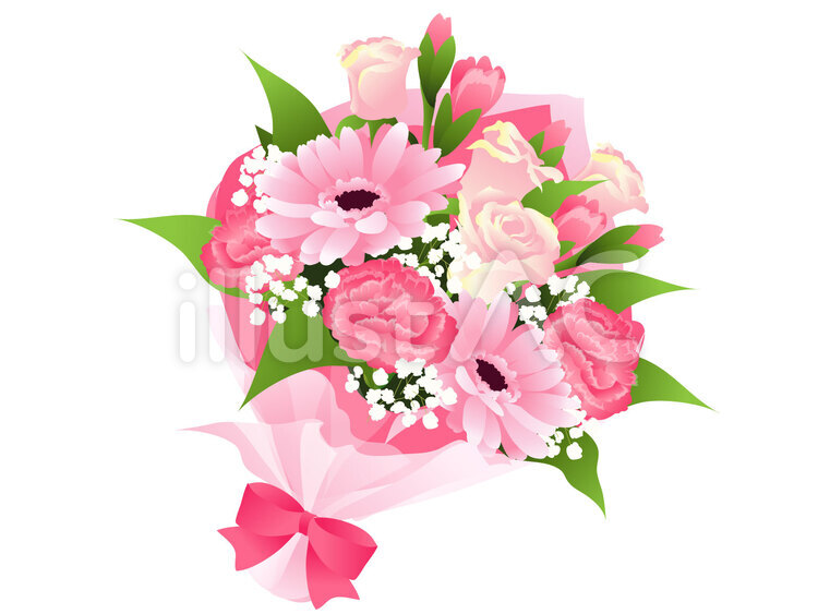 花束のイメージイラスト／無料イラストなら「イラストAc」 花束イラスト - No: 266948／無料イラストなら「イラストAc」