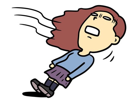 倒れる女性のイラスト [161919854] - イメージマート 倒れた人イラスト／無料イラストなら「イラストAc」