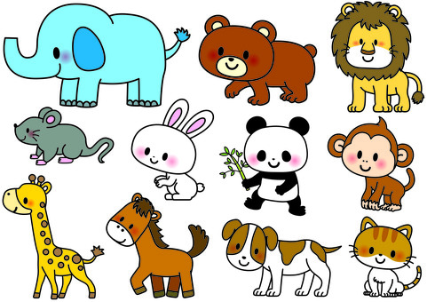 かわいい動物のイラストを「描く人」に13万いいね！ ギャップに腹筋崩壊（マグミクス） - Yahoo!ニュース 動物セットイラスト／無料イラストなら「イラストAc」