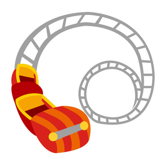 ジェットコースターのイラスト | かわいいフリー素材集 いらすとや ジェットコースターイラスト／無料イラストなら「イラストAc」