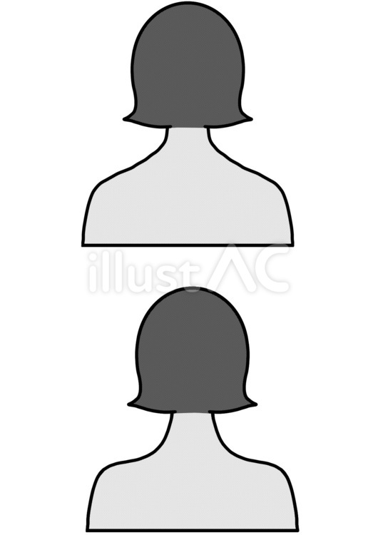 Free Vectors Comparison of trapezius muscle tension black and white