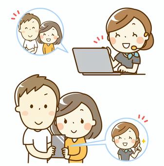 相談会イラスト／無料イラストなら「イラストAc」 相談会イラスト／無料イラストなら「イラストAc」