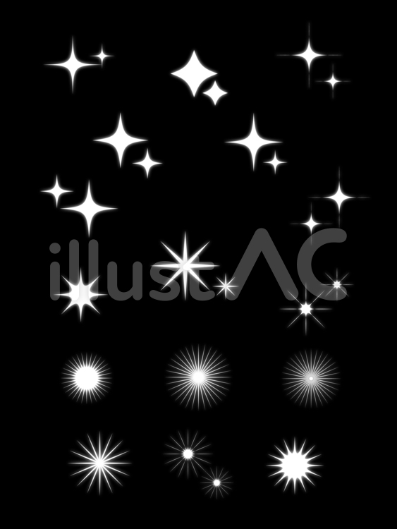 白のキラキラのIphone壁紙 | 壁紙キングダム スマホ用 きらきら光彩セット白ぼかしイラスト - No: 824365／無料イラストなら「イラストAc」