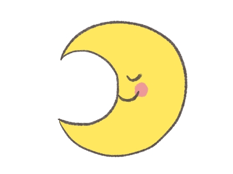 月と太陽の顔のベクトル イラスト のイラスト素材・ベクタ - . Image 77343330. 月顔ありイラスト／無料イラストなら「イラストAc」