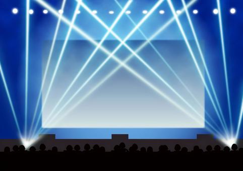 円形ステージイラスト - No: 1208768／無料イラストなら「イラストAc」 ライブステージイラスト／無料イラストなら「イラストAc」