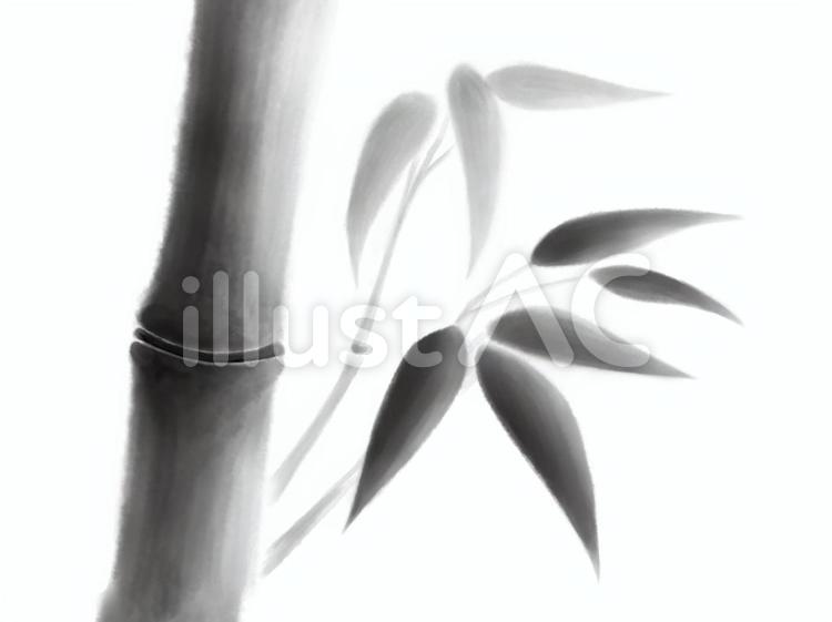禅 竹 水墨画 イラスト素材 [ 6389891 ] - フォトライブラリー Photolibrary 水墨画風 竹イラスト - No: 959447／無料イラストなら「イラストAc」