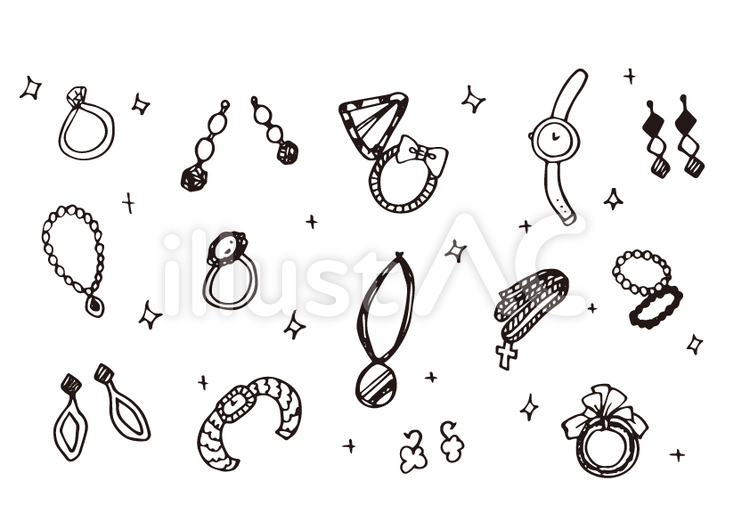 フリーイラスト] ティアラとネックレスとイヤリングのセットでアハ体験 - Gahag | 著作権フリー写真・イラスト素材集 アクセサリーイラスト - No: 1550747／無料イラストなら「イラストAc」