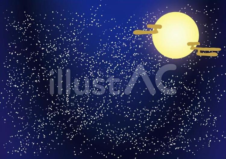 Free Vectors starry sky night sky sky stars background glitter moon