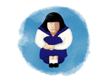 自分の殻に閉じこもる人のイラスト | かわいいフリー素材集 いらすとや 殻にこもるイラスト／無料イラストなら「イラストAc」
