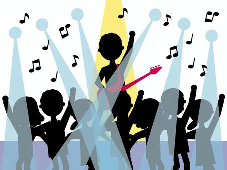背景2時間ドロ]ライブ会場[イラストメイキング] - Youtube ライブハウスイラスト／無料イラストなら「イラストAc」