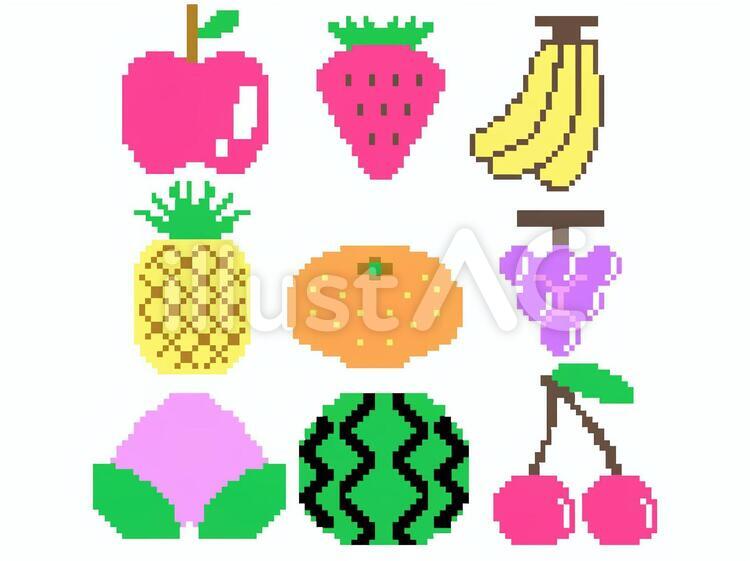 果物 イラスト素材 - Istock ドット絵果物イラスト - No: 1500566／無料イラストなら「イラストAc」