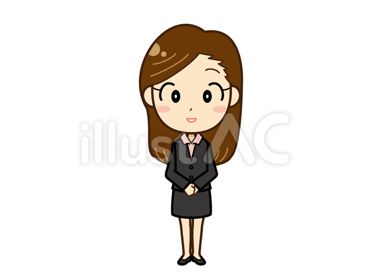 Free Vectors Older sister 2_ whole body ___ hand