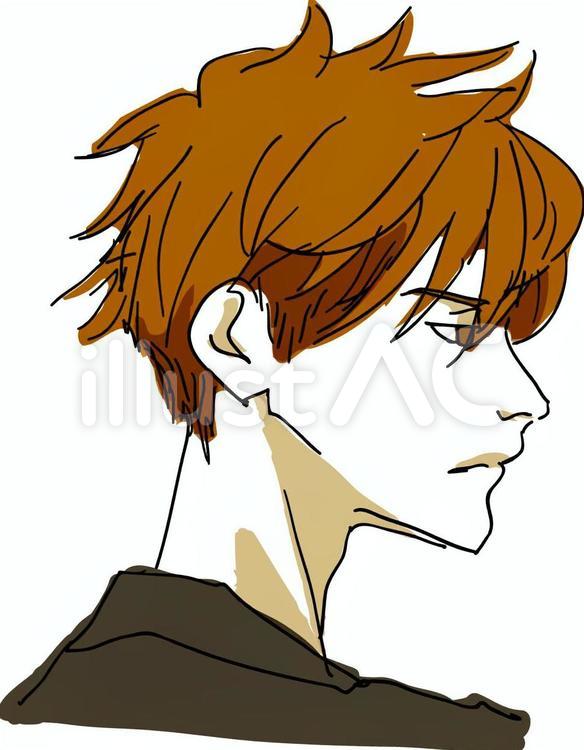 ツーブロックの男性イラスト No 940698/無料イラストなら「イラストAC」