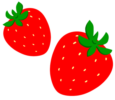 イチゴのイラスト | 商用Okの無料イラスト素材サイト ツカッテ いちごイラスト／無料イラストなら「イラストAc」