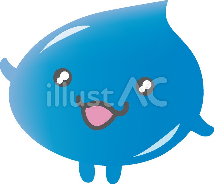 しずくちゃん新刊発売記念、ご当地しずくちゃんシールが必ず当たるキャンペーン実施！｜株式会社 岩崎書店のプレスリリース しずくちゃんイラスト - No: 466625／無料イラストなら「イラストAc」