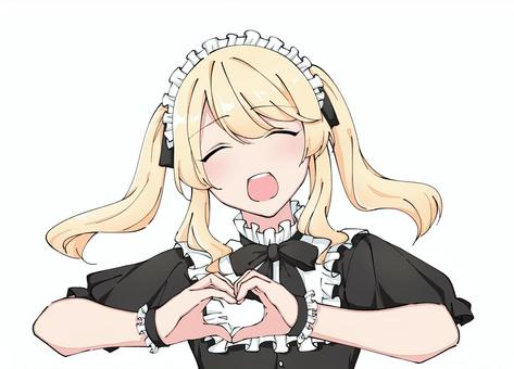 佃煮のりおさんが当店のメイド服をイラストに描いてくださいました – Milky Ange Blog メイドさんイラスト／無料イラストなら「イラストAc」