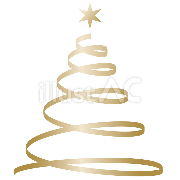 Free Vectors Gold Ribbon Tree