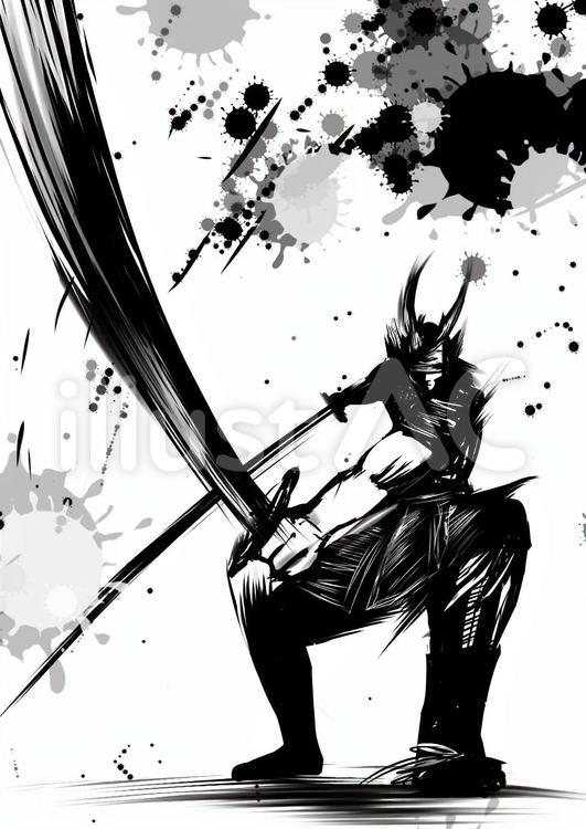 Ｔシャツのデザイン】日本を象徴するかっこいい侍のイラストを求む！の依頼・外注 | イラスト制作の仕事・副業 【クラウドソーシング ランサーズ】[Id:1580575] 武士イラスト - No: 979353／無料イラストなら「イラストAc」