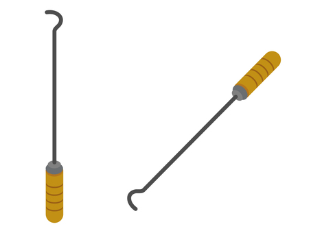 デレキ 薪ストーブの新保製作所 デレッキイラスト／無料イラストなら「イラストAc」