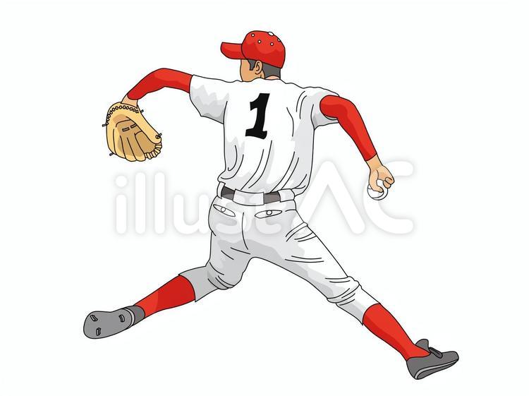 ピッチャー返しする天霧 / みすみ さんのイラスト - ニコニコ静画 (イラスト) 野球・ピッチャーイラスト - No: 755368／無料イラストなら「イラストAc」