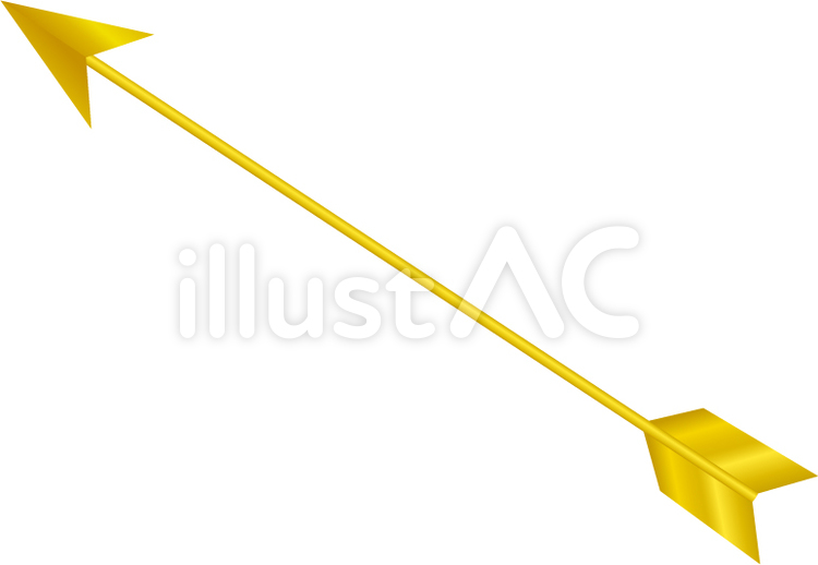 アイテム・オブジェクト】金属の矢 透過素材 | 七三ゆきのアトリエ イラスト素材配布サイト ハートに矢_矢イラスト - No: 646742／無料イラストなら「イラストAc」
