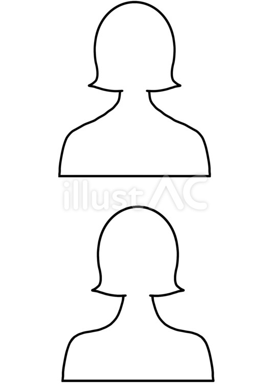 Free Vectors Comparison of trapezius muscle tension line drawing