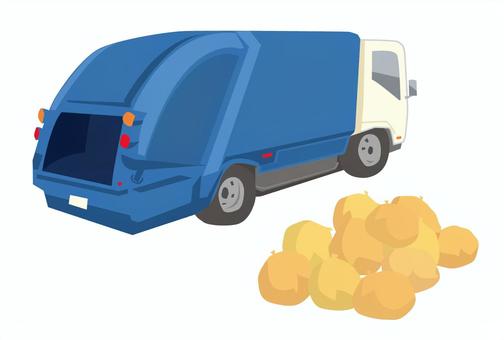 フリー素材 パッカー 車 イラスト 389572 Okepictvjn4