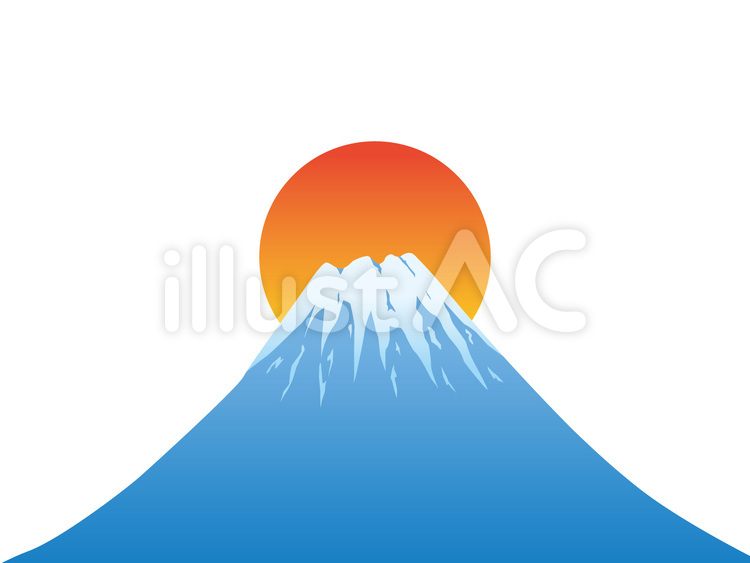 初日の出と松竹梅のお正月フレーム飾り枠イラスト | 無料イラスト かわいいフリー素材集 フレームぽけっと 富士山と初日の出イラスト - No: 560970／無料イラストなら「イラストAc」