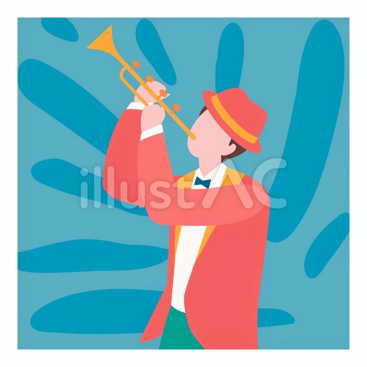 Free Vectors Trumpet blower