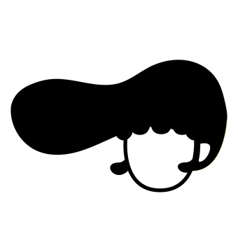 No.274 リーゼントで革ジャンの男性のイラスト バストショット | イラストフリー素材集 ラ・コミックイラスト部 無料 リーゼント（黒髪）イラスト - No: 1200568／無料イラストなら「イラストAc」