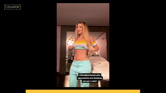 Virgínia Fonseca mostra corpo 16 dias após lipo LAD TV UOL