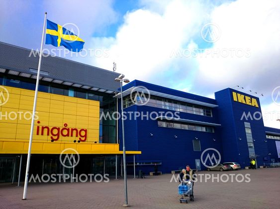 möbelvaruhus stockholm Ingången Till Ikea Kungens..." By User_70782 - Mostphotos
