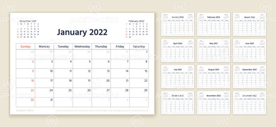 Years With Same Calendar As 2022 14 Cool 2022 Calendars For The Kitchen | Epicurious