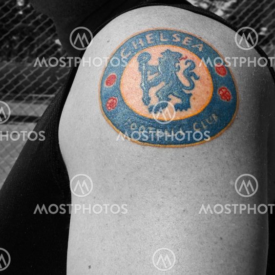 Chelsea Football Club Tattoo" By Michael Erhardsson - Mostphotos 563_x_563_jpg