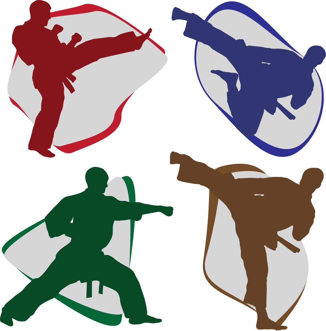 "Set Martial ARTS Symbol." by BUDO_KZ Mostphotos