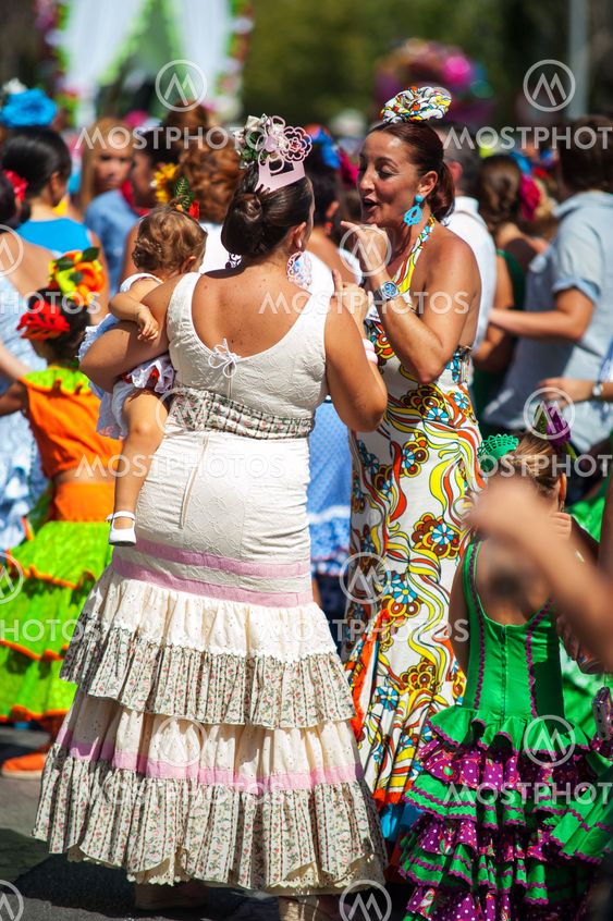 Traditional Spanish Woman