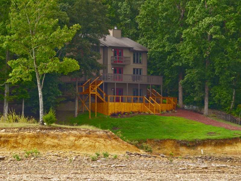House On Smith Lake Alabama Landscape
