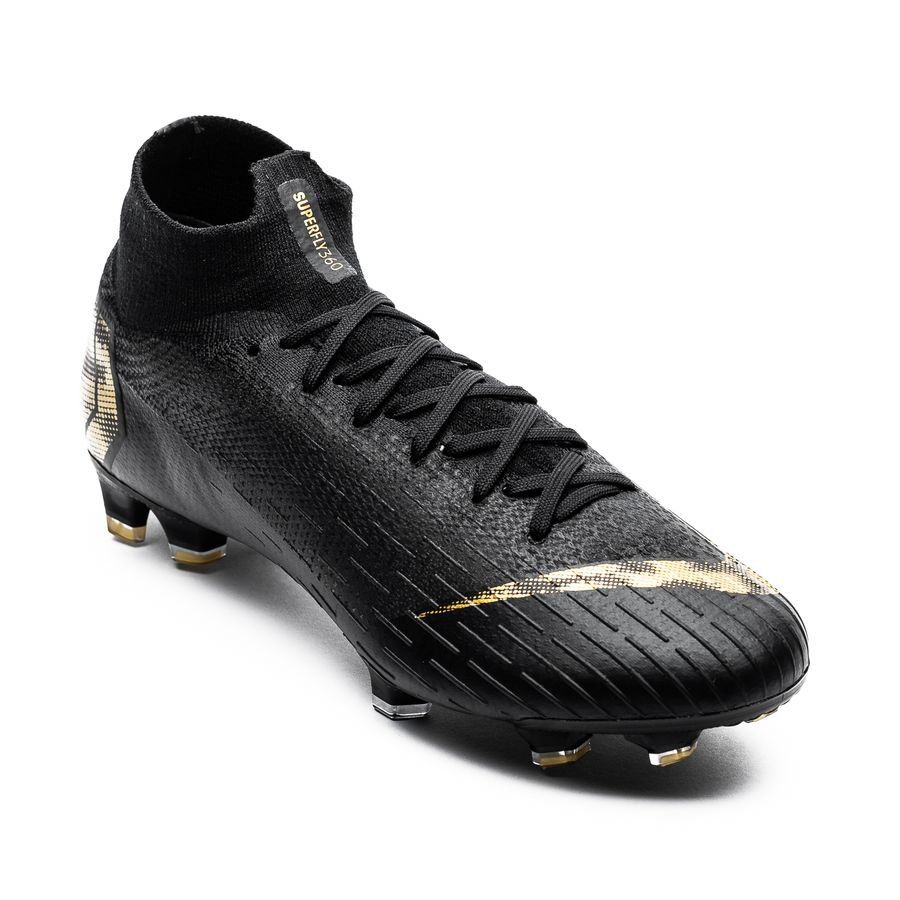 Nike Mercurial Superfly 6 Elite FG Black Lux Schwarz/Gold www