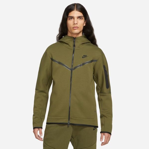 Nike Hoodie Nsw Tech Fleece - Groen/Zwart | Www.unisportstore.nl