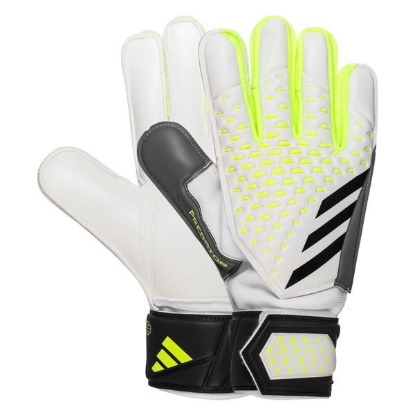 adidas Goalkeeper Gloves Predator Match Crazyrush White/Lucid Lemon