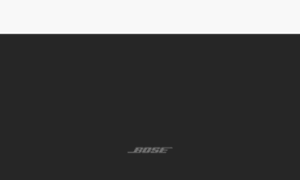 Btu Bose (Btu.bose.com) - Bose Software Updater for: QuietComfort