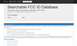 Fccid.io: FCC ID Search